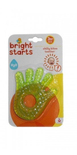 Bright Starts El Şeklinde Sulu Dişlik - Yeşil 074451101128Y