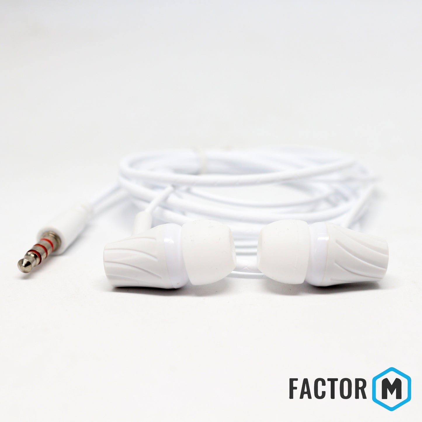 Factor M FM­03 Kulakiçi Mikrofonlu Kablolu Kulaklık Beyaz (FM­FM03KB) FM­FM03KB