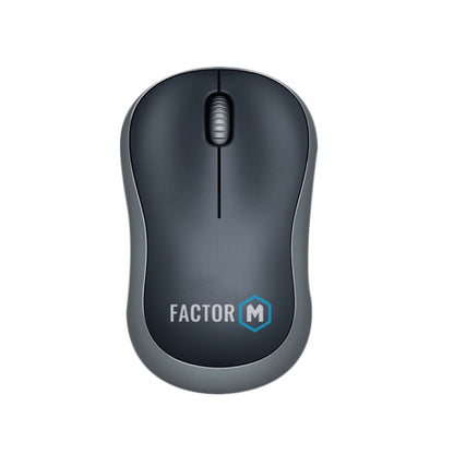 Factor M M1 Süper Sessiz Kompact Kablosuz Mouse Siyah FM-M1KM