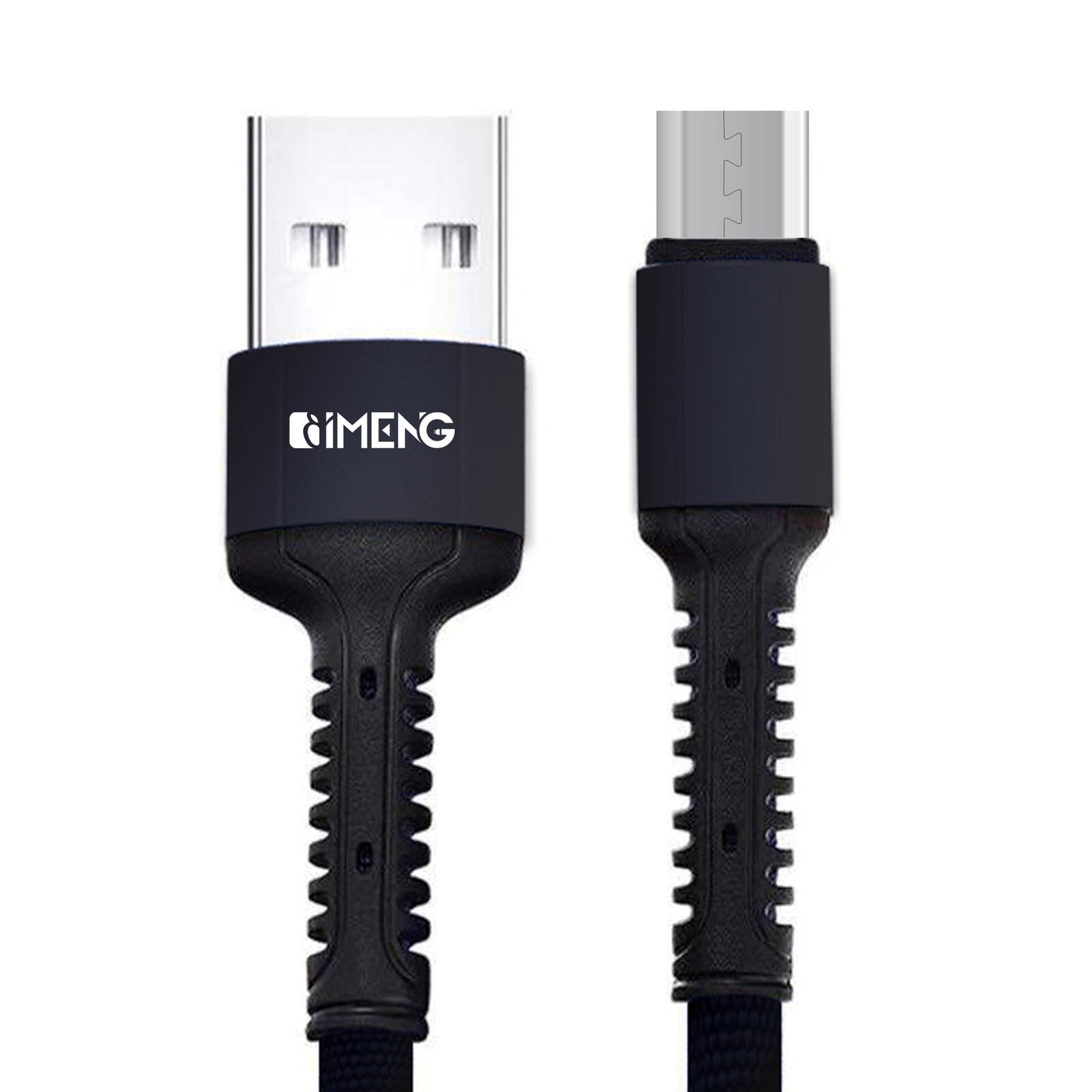 İmeng 3A UsbA to Micro Pro Braided Örgülü Data ve Hızlı Şarj Kablosu Siyah IM-ML810Mic