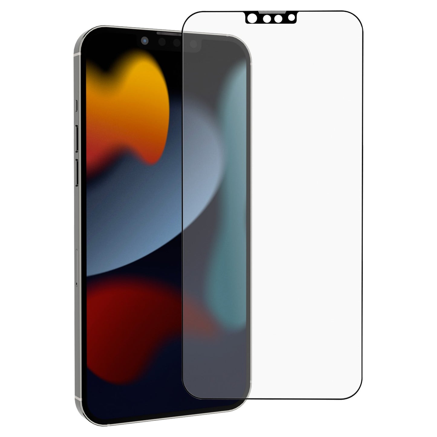 İphone XR Sadece Ön Mat Kılıflı Kesim Ekran Koruyucu Kaplama WNX005155