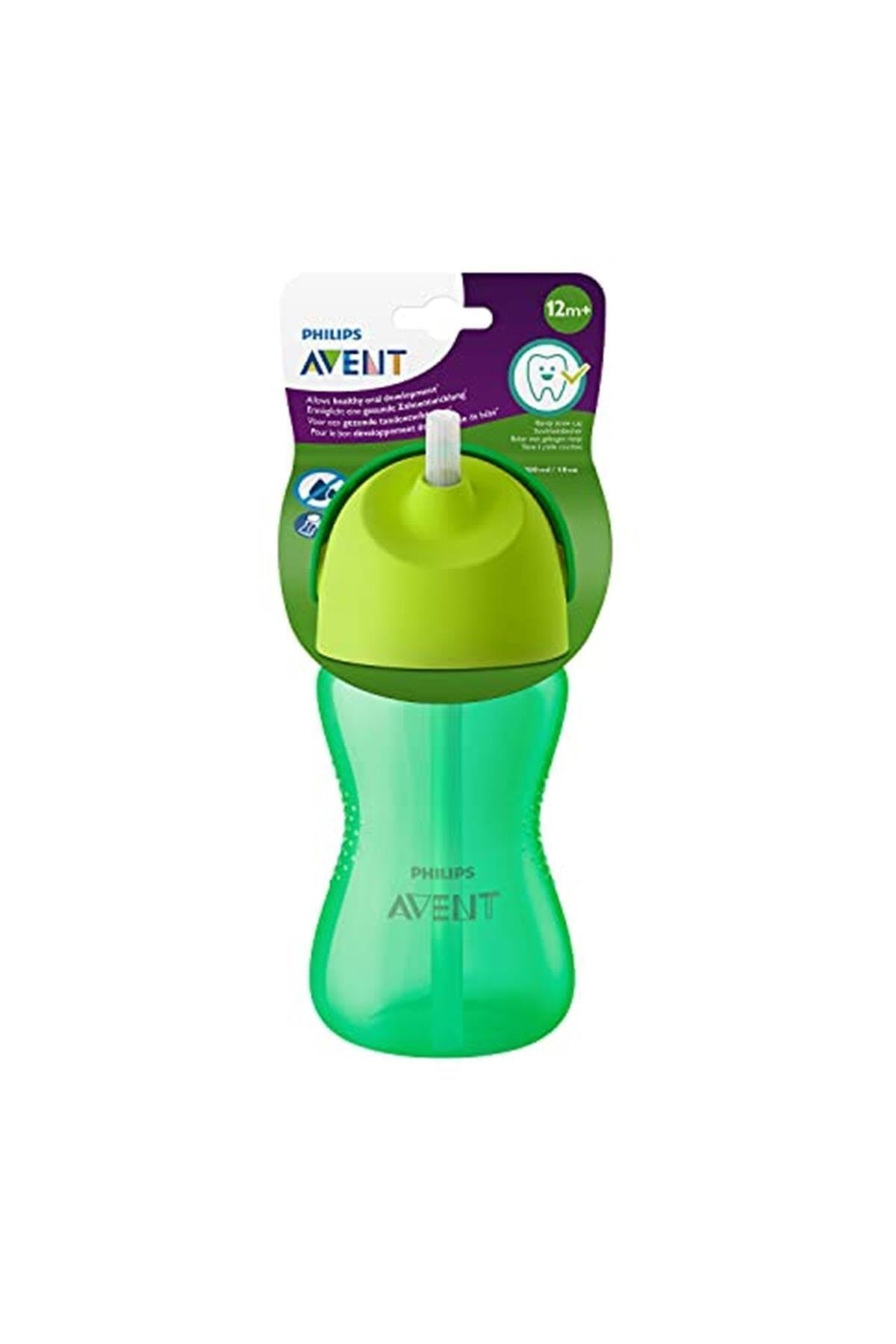 Philips Avent Pipetli Bardak +12 Ay 300 ml - Yeşil 8710103781967