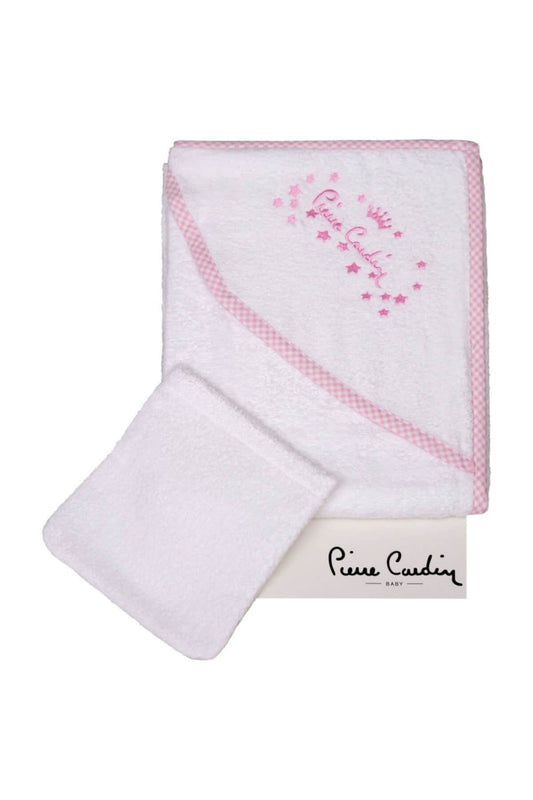 Pierre Cardin Kundak Banyo Havlusu - Pembe 8681349800258