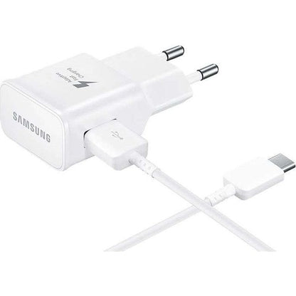 Samsung TA20 Adaptec Fast Charge. Hızlı Seyahat Şarjı UsbA to Type-C Kablolu Set Beyaz (Samsung Türkiye Garantilidir) HBV0000051S0R