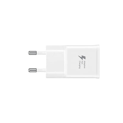 Samsung TA20 Micro ve Type-C Kablolu 15W Adaptec Fast Charge Hızlı Seyahat Şarj Aleti Beyaz (Samsung Türkiye Garantilidir) TA20MT