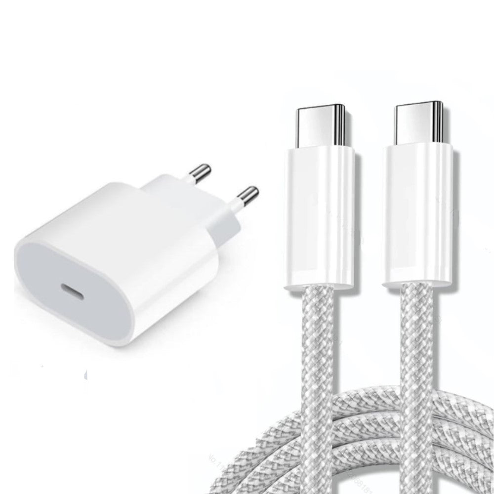 ScHitec 35W Çift Usb-C Çıkışlı İphone Uyumlu Güç Adaptörü ScHitec35W