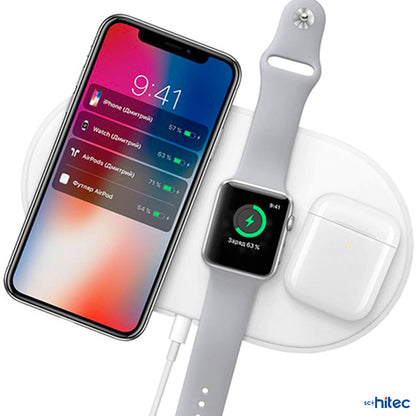 ScHitec Air Power 3in1 Telefon/Saat/Airpods Wireless Kablosuz Şarj İstasyonu ScHitecAirPower