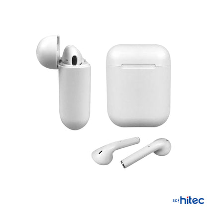 ScHitec İ12 2. Nesil Pods TWS 5.0 Bluetooth Kulaklık Beyaz ScHitecİ12