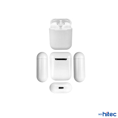 ScHitec İ12 2. Nesil Pods TWS 5.0 Bluetooth Kulaklık Beyaz ScHitecİ12