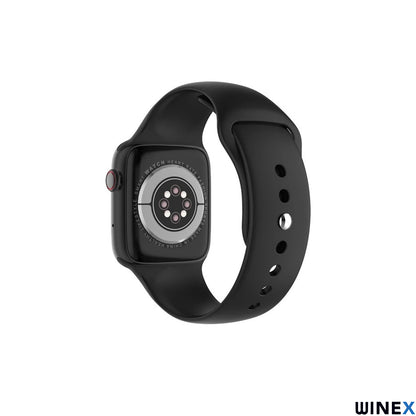 Winex 2023 Watch 7 Series FullSecreen NO1 Android İos Uyumlu Akıllı Saat Siyah WinexDTNO1S