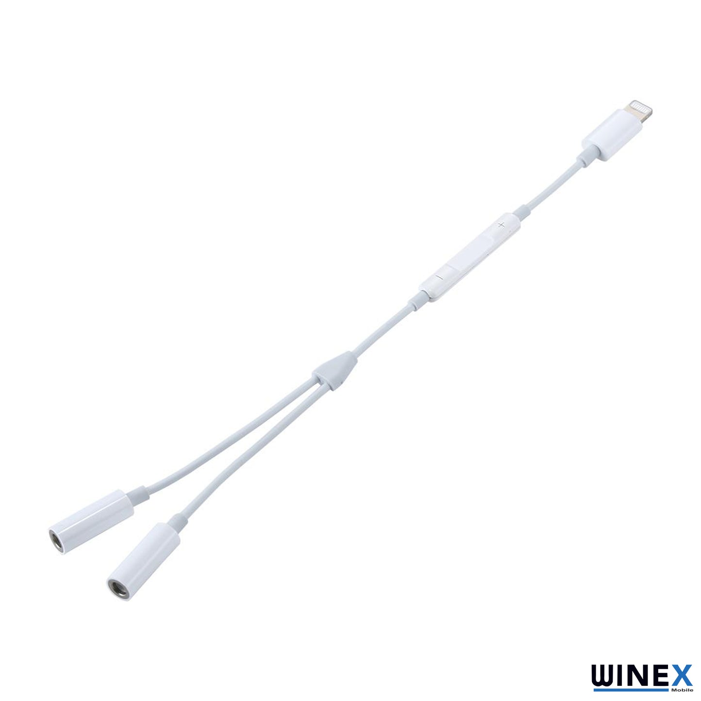 Winex 2in1 Lightning to Double 3.5mm Çıkışlı Jack Adaptör WnxMh26