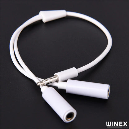 Winex 3.5mm to Double 3.5mm Dönüştürücü Adaptör WnxMh28