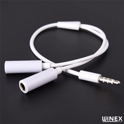 Winex 3.5mm to Double 3.5mm Dönüştürücü Adaptör WnxMh28