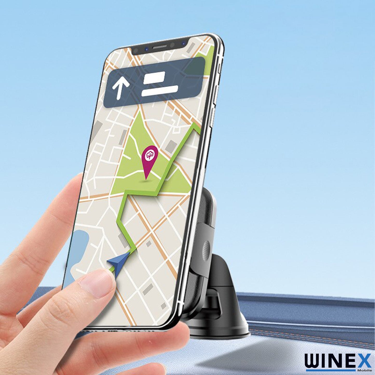 Winex 360° Araç İçi Telefon Tutucu WnxK553