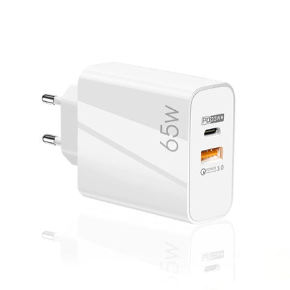 Winex 65W UsbA PD33W Quick Charger 3.0 UsbA to Micro 3m Kablolu Hızlı Şarj Aleti Set WnxGn65WMicro3M