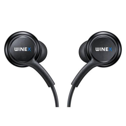 Winex AKG Type-C Mikrofonlu Kablolu Kulaklık Siyah WNXAKGS