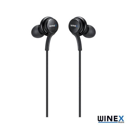 Winex AKG Type-C Mikrofonlu Kablolu Kulaklık Siyah WNXAKGS