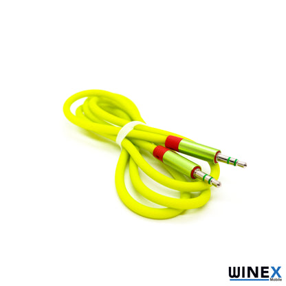 Winex AX42 Gfz 3.5mm Aux Kablo 1m Yeşil WnxAX42Y