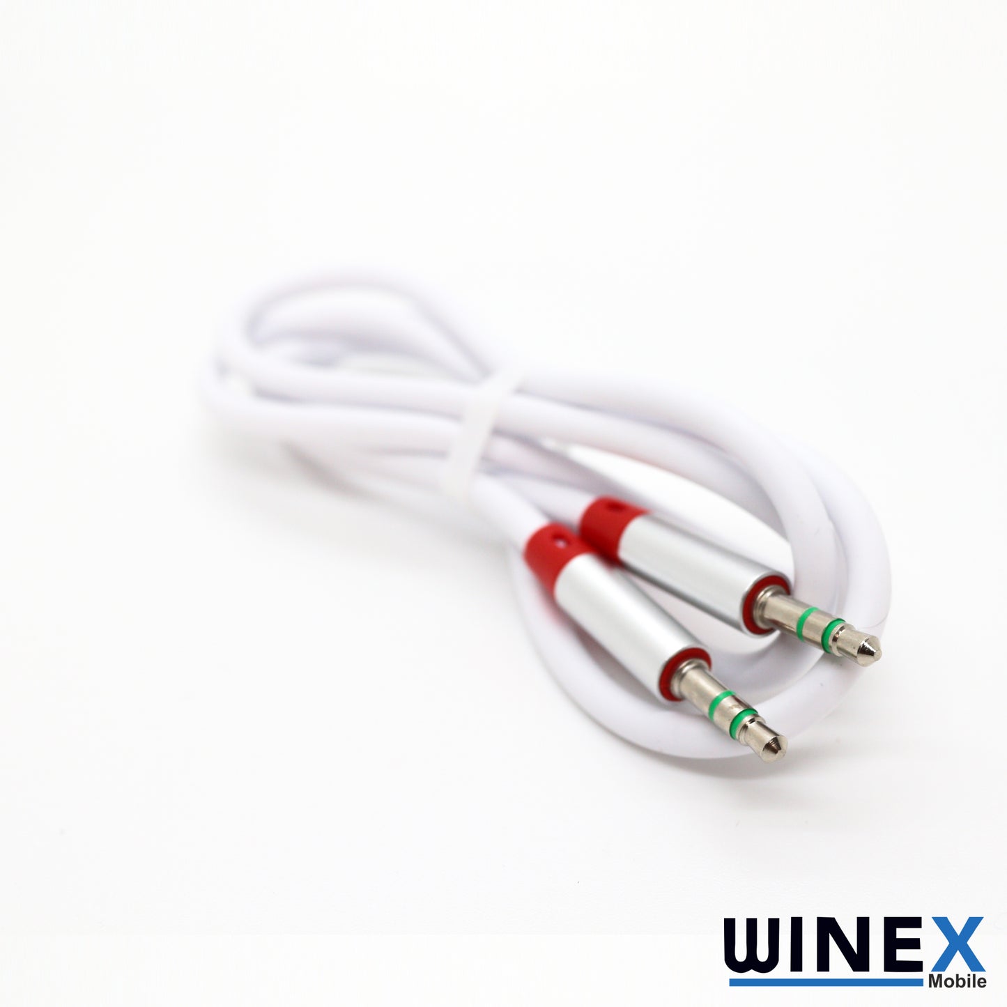 Winex AX42 Gfz 3.5mm Aux to Aux Kablo 1m Beyaz WnxAX42