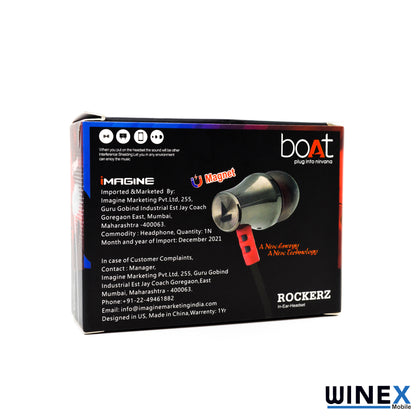 Winex Boat Rockerz İn Ear Headset 3.5mm Mikrofonlu Kulakiçi Kablolu Kulaklık WinexBoatRockerzİnEar