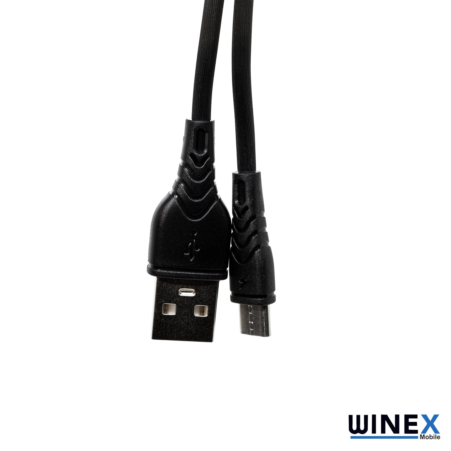 Winex CA60 USBA to Micro Hızlı Data ve Şarj Kablosu 3A Siyah WnxCA-60MS