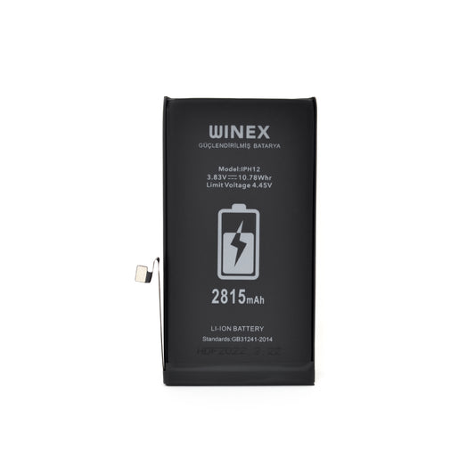 Winex İphone 12 Güçlendirilmiş Premium Batarya Wnxİph12