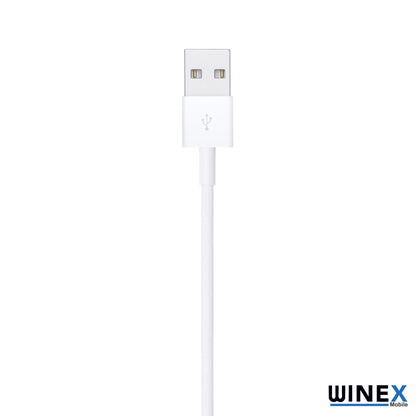 Winex İphone UsbA to Lightning 1m Kablolu Şarj Aleti Set Beyaz Wnxİphn