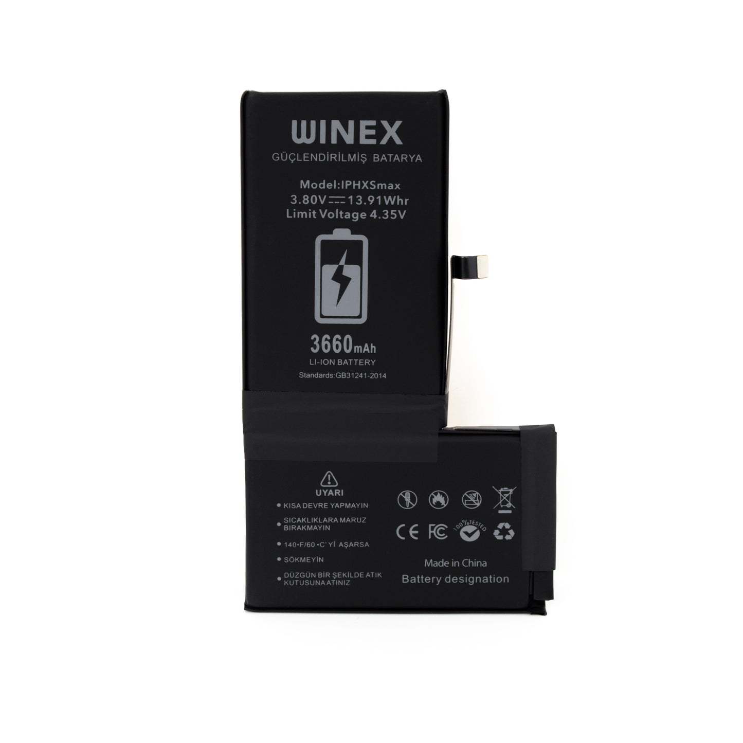 Winex İphone XS Max Güçlendirilmiş Premium Batarya WnxİphXSMax