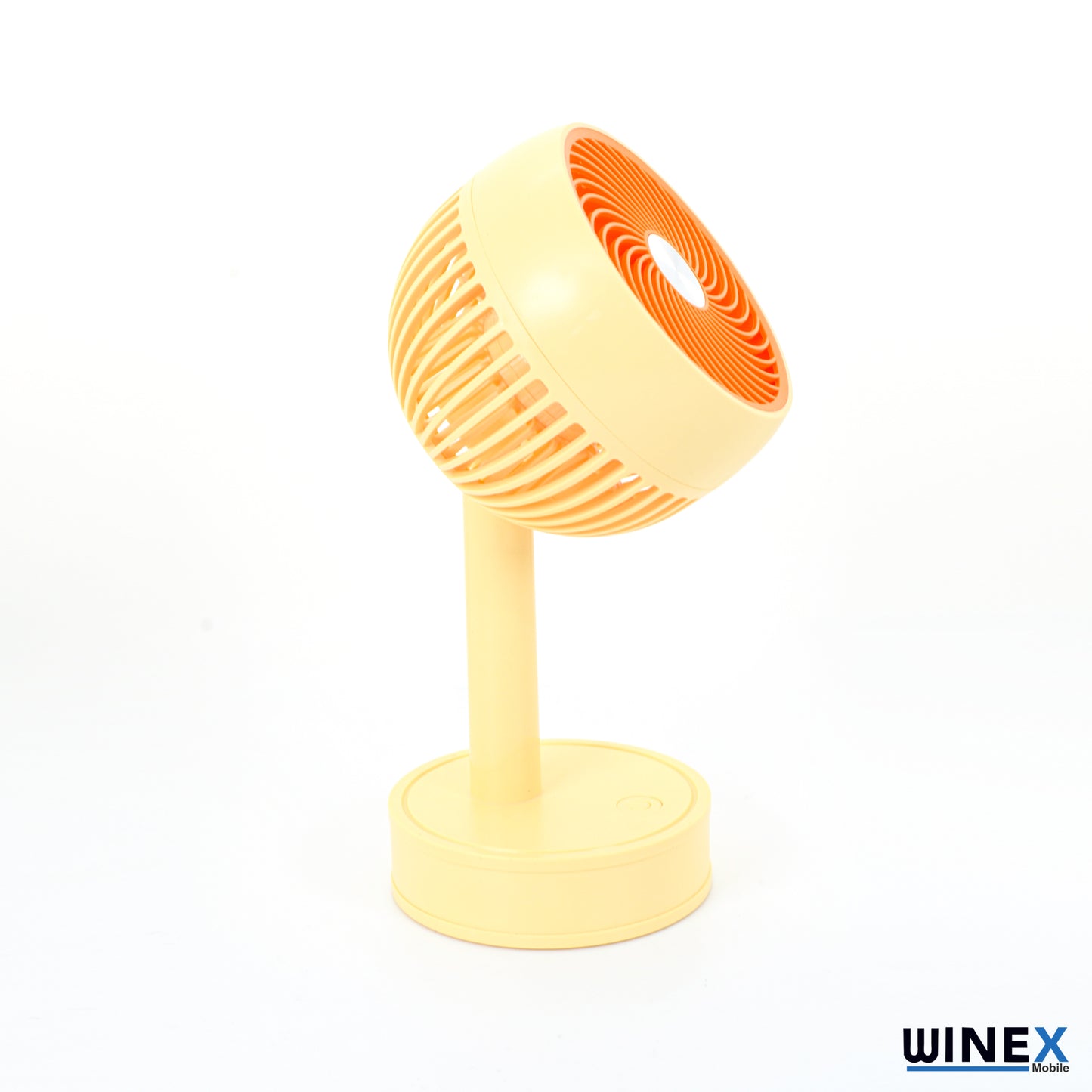 Winex Mini Taşınabilir Portatif Fan 3 Kademeli Vantilatör Sarı WnxYaseYS-2223S